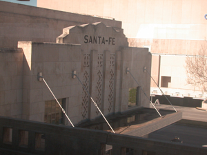 The Amtrak Station in Oklahoma City