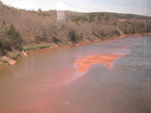 Looking west from the observation car