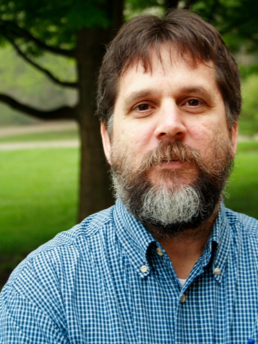 Robb Scott, May 3, 2007, behind Fairchild Hall, K-State